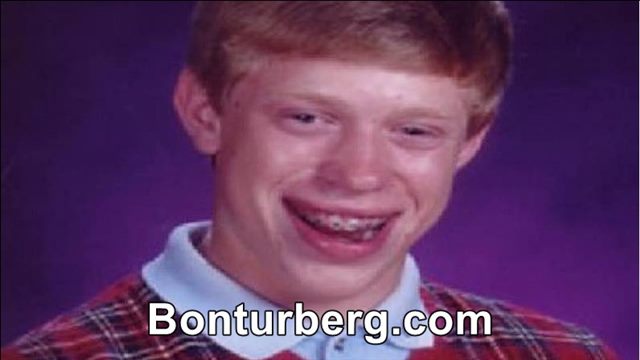 Bad Luck Brian meme image: Bad Luck Brian meme depicting Kyle Craven.
