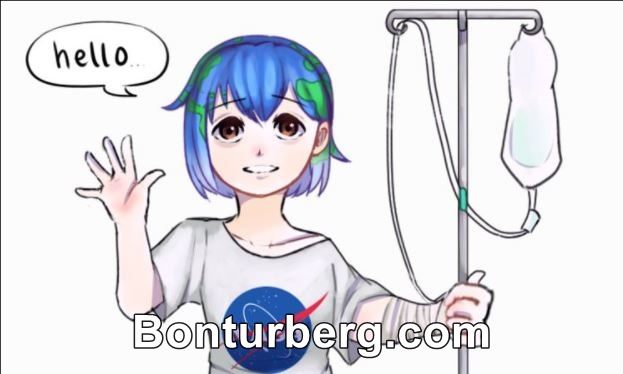 Earth-chan meme image: Earth-chan.