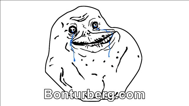 Forever Alone meme image: Forever Alone.