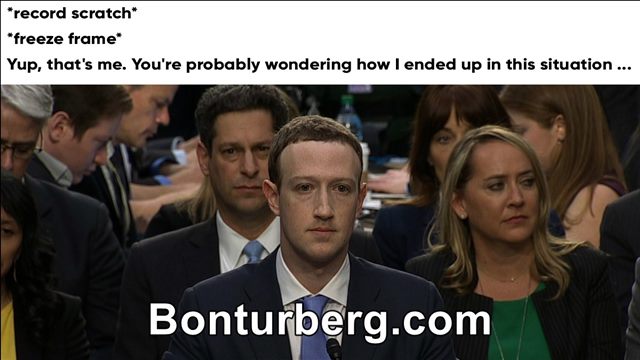 Record Scratch* *Freeze Frame* / Yep, That's Me meme image: record scratch freeze frame yup that's me meme example depicting mark zuckerberg.